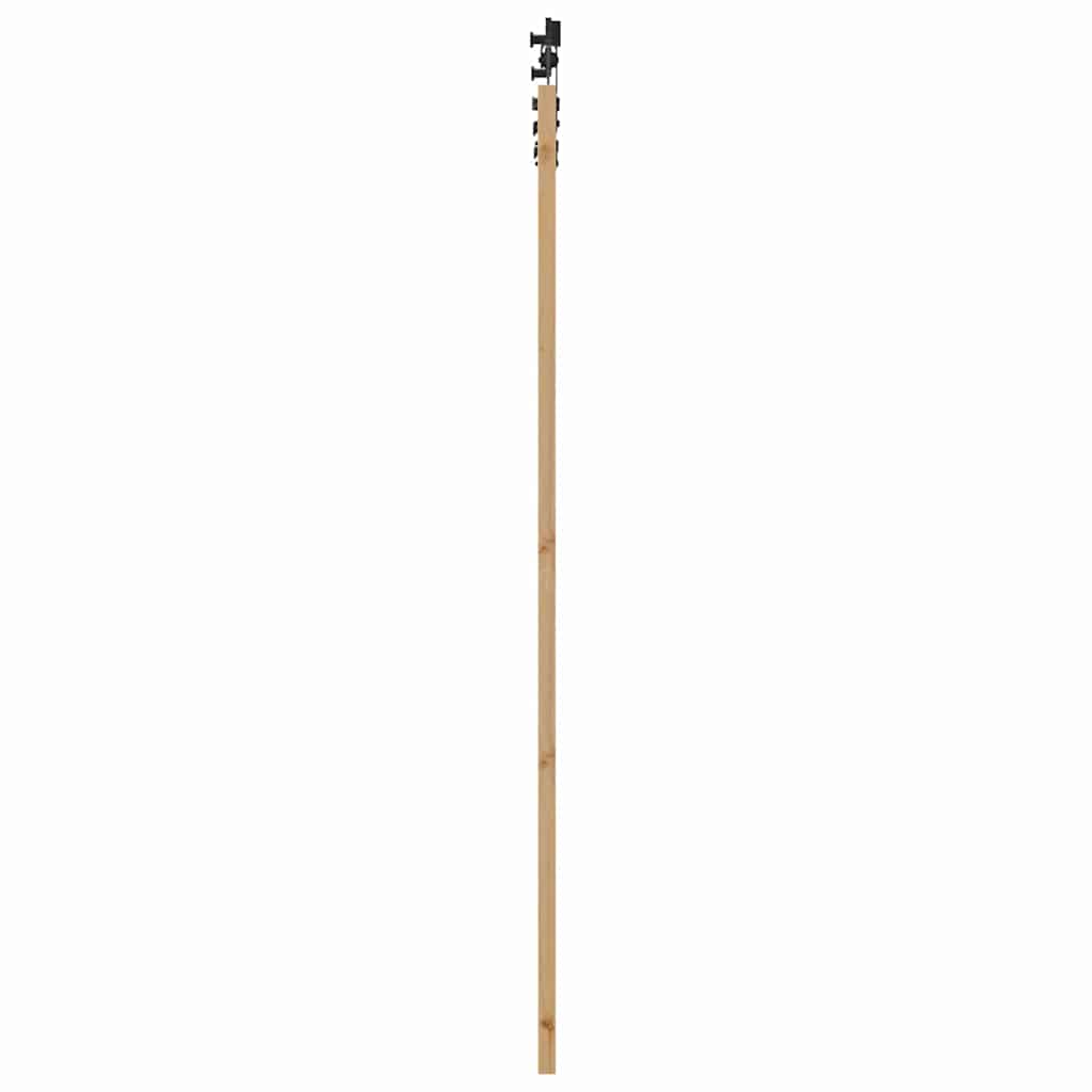 Csúszó ajtó ORKDAL Természetes és fekete 93 x 211 cm