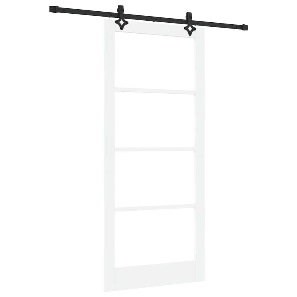 Csúszó ajtó ORKDAL Fehér és fekete 93 x 211 cm