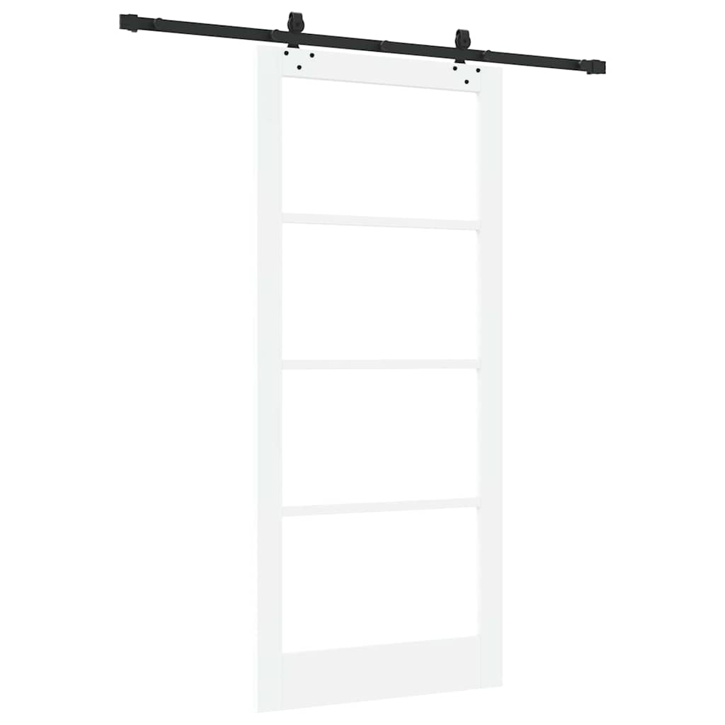 Csúszó ajtó ORKDAL Fehér és fekete 93 x 211 cm