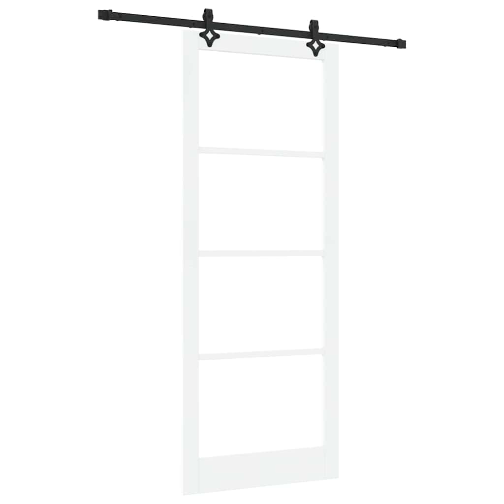Csúszó ajtó ORKDAL Fehér és fekete 93 x 232 cm