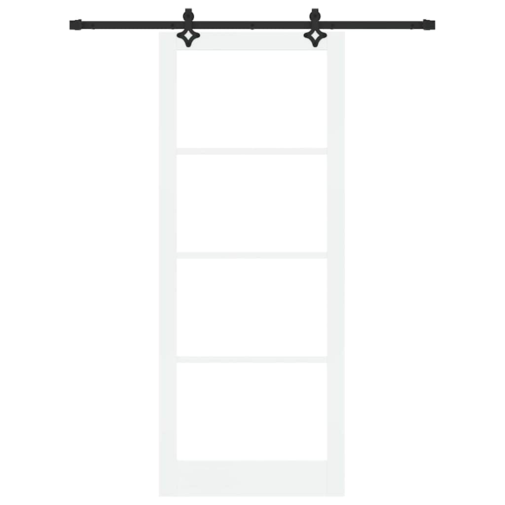 Csúszó ajtó ORKDAL Fehér és fekete 93 x 232 cm