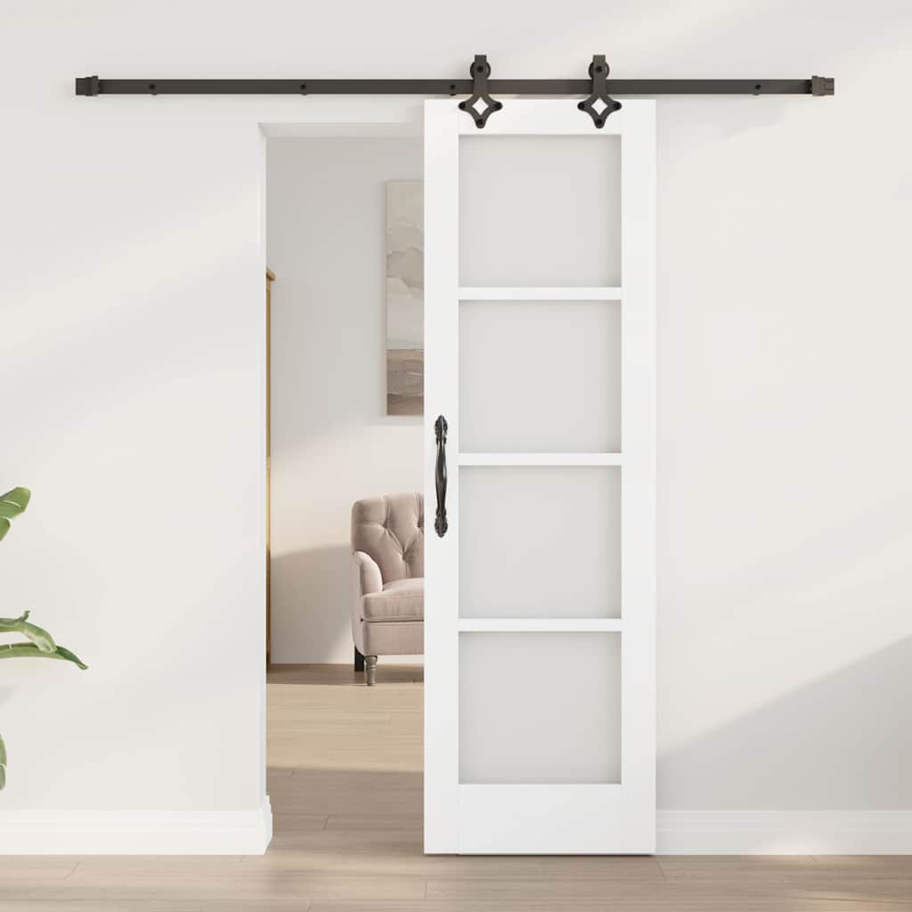 Csúszó ajtó ORKDAL Fehér és fekete 61 x 198,5 cm