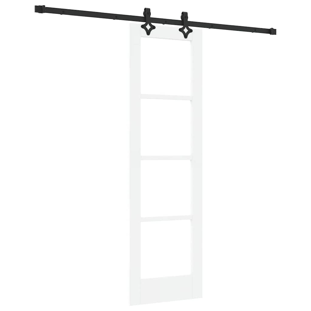 Csúszó ajtó ORKDAL Fehér és fekete 61 x 198,5 cm