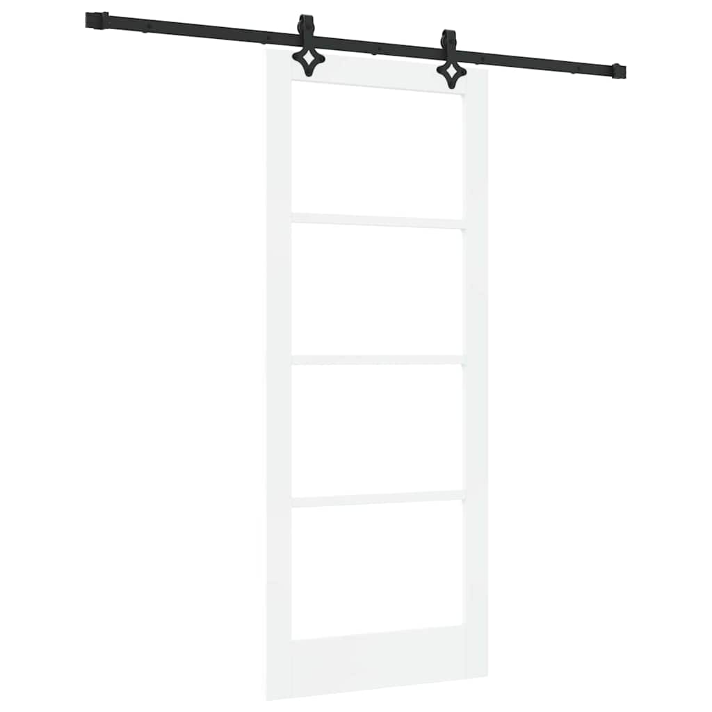 Csúszó ajtó ORKDAL Fehér és fekete 83 x 202 cm
