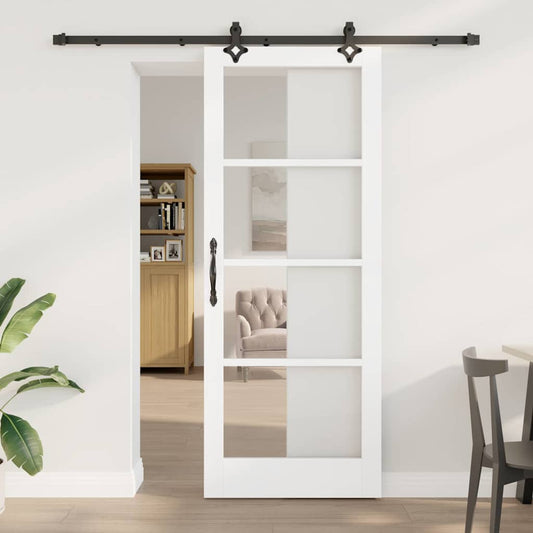Csúszó ajtó ORKDAL Fehér és fekete 83 x 211 cm