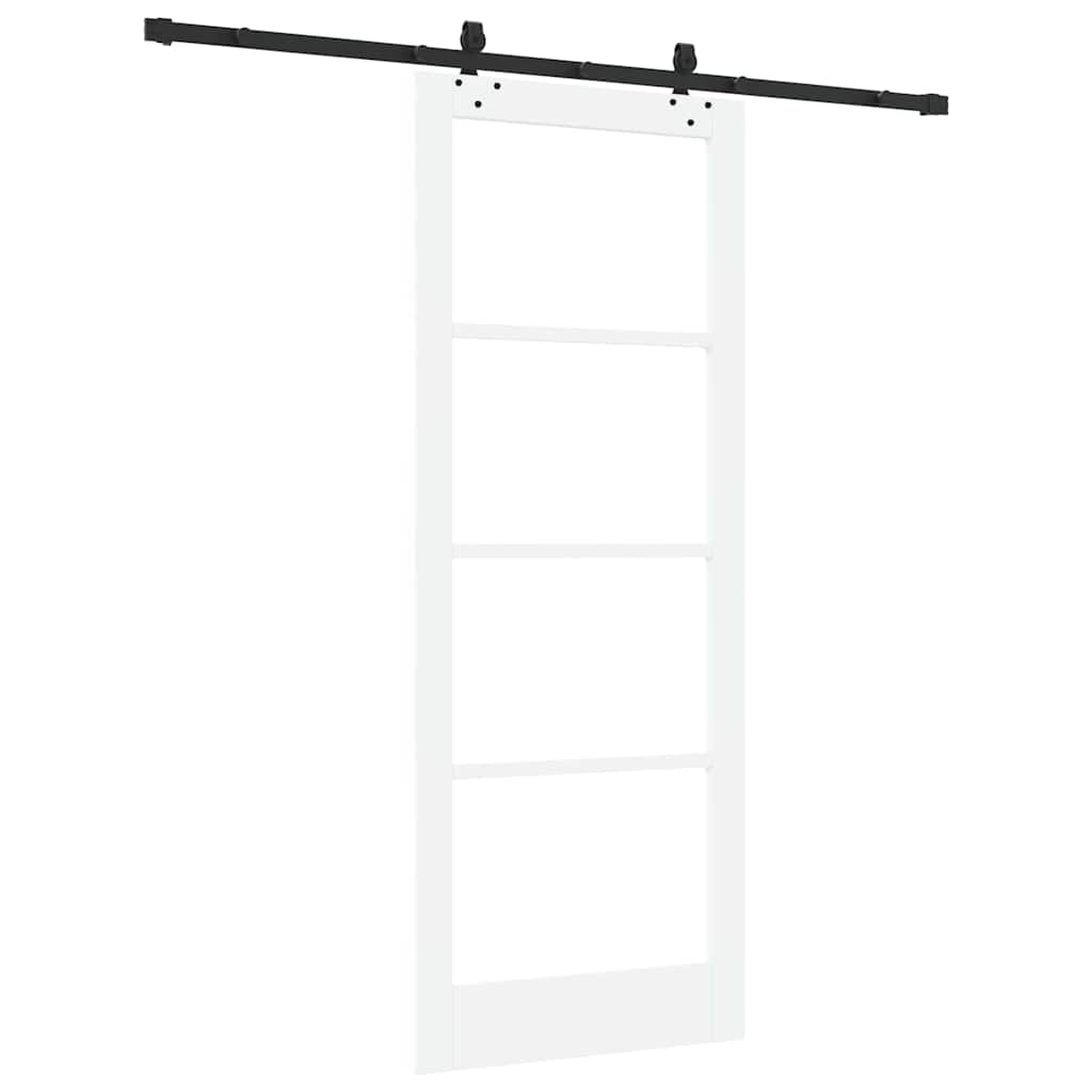 Csúszó ajtó ORKDAL Fehér és fekete 83 x 211 cm