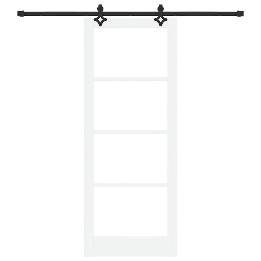 Csúszó ajtó ORKDAL Fehér és fekete 83 x 211 cm