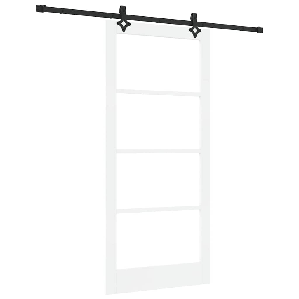 Csúszó ajtó ORKDAL Fehér és fekete 93 x 202 cm