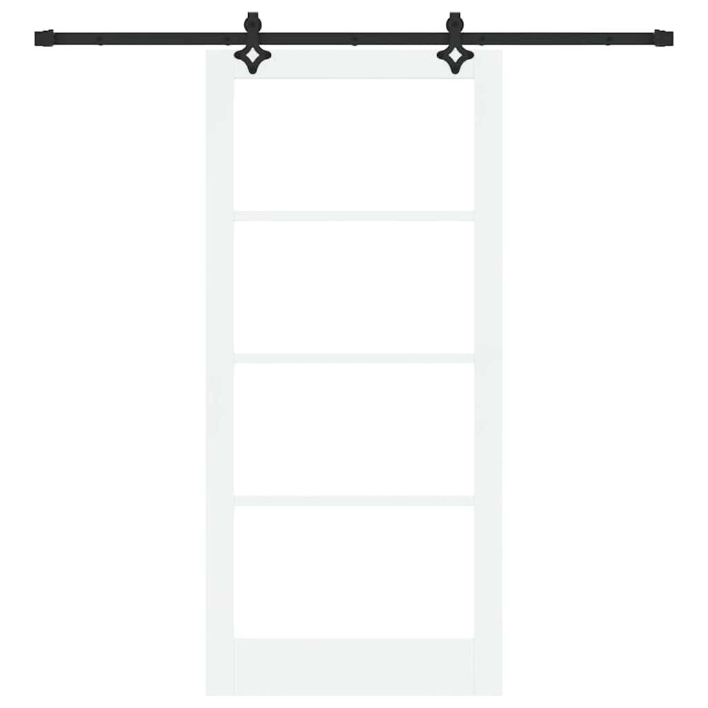Csúszó ajtó ORKDAL Fehér és fekete 93 x 202 cm