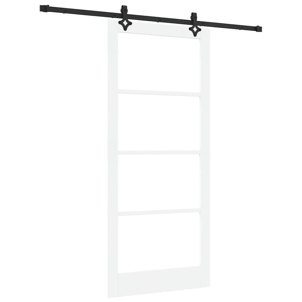 Csúszó ajtó ORKDAL Fehér és fekete 93 x 211 cm
