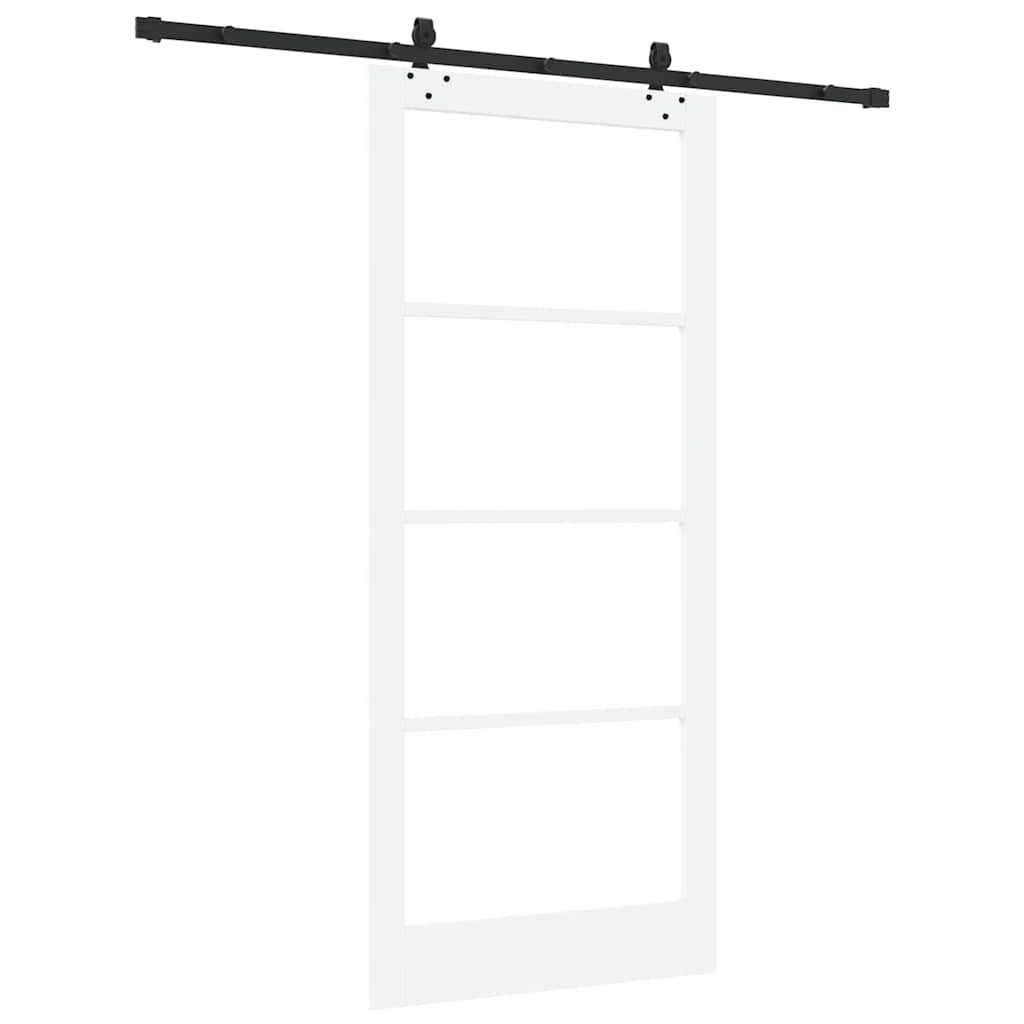 Csúszó ajtó ORKDAL Fehér és fekete 93 x 211 cm