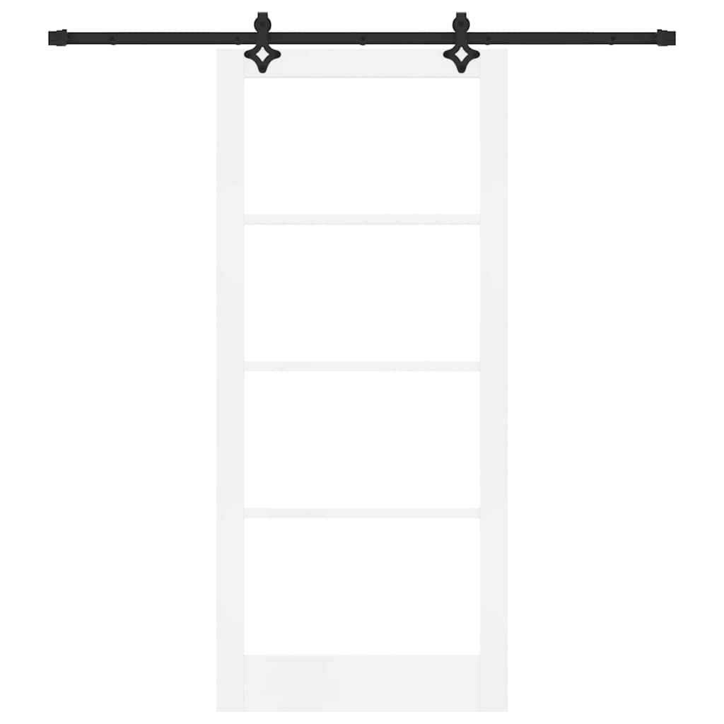 Csúszó ajtó ORKDAL Fehér és fekete 93 x 211 cm