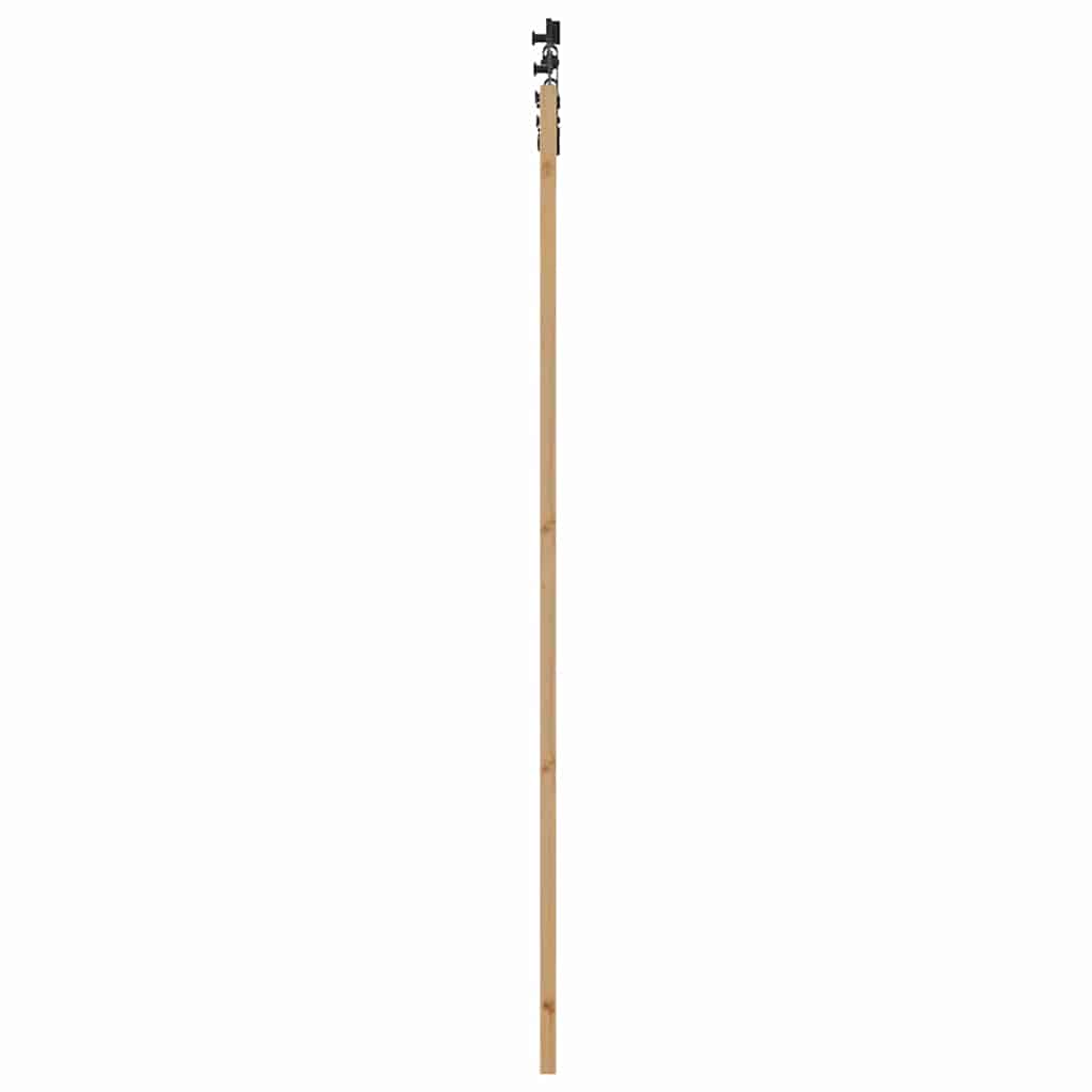Csúszó ajtó ORKDAL Természetes és fekete 93 x 232 cm