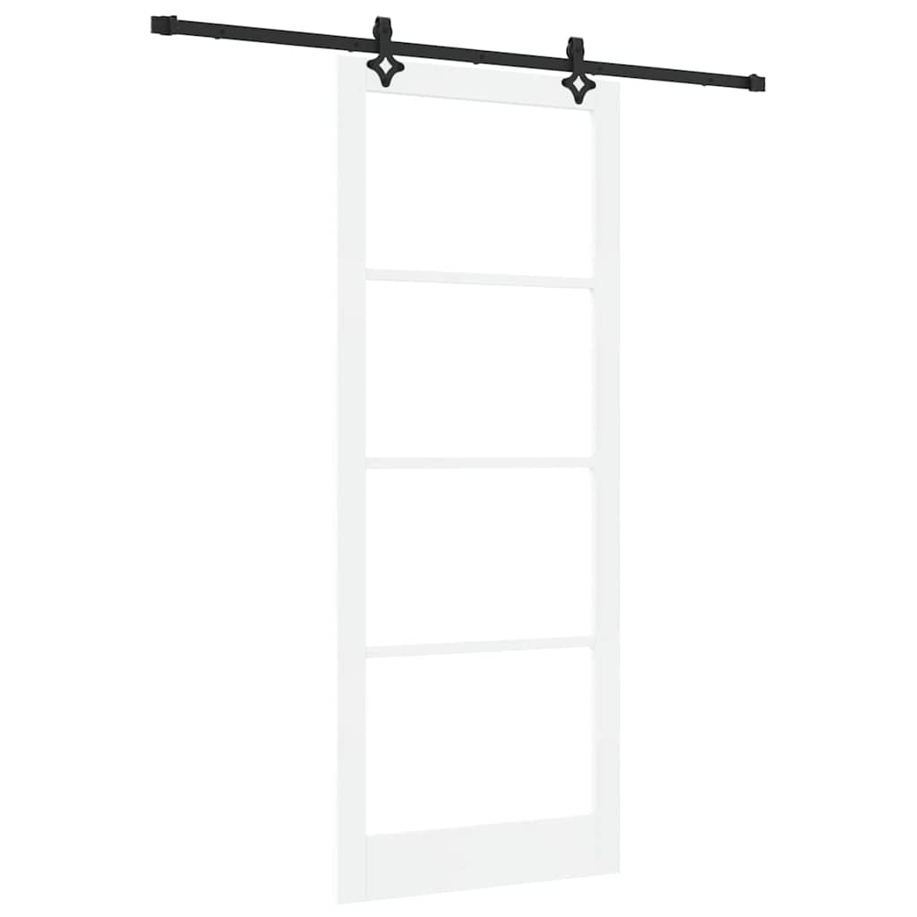 Csúszó ajtó ORKDAL Fehér és fekete 93 x 232 cm