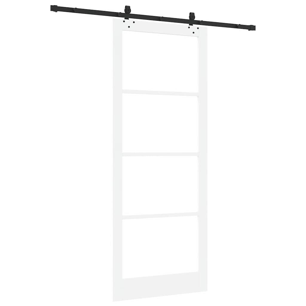 Csúszó ajtó ORKDAL Fehér és fekete 93 x 232 cm