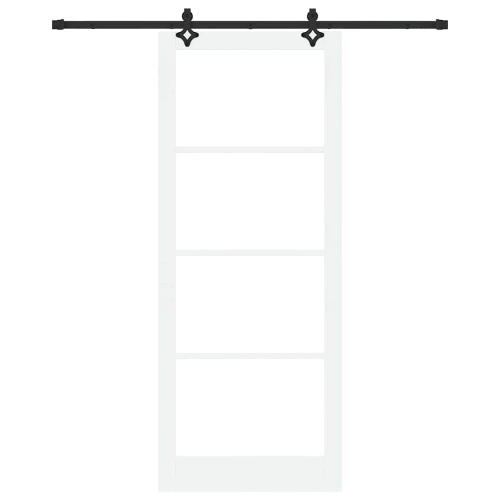 Csúszó ajtó ORKDAL Fehér és fekete 93 x 232 cm