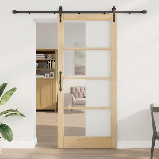 Csúszó ajtó ORKDAL Természetes 93 x 211 cm