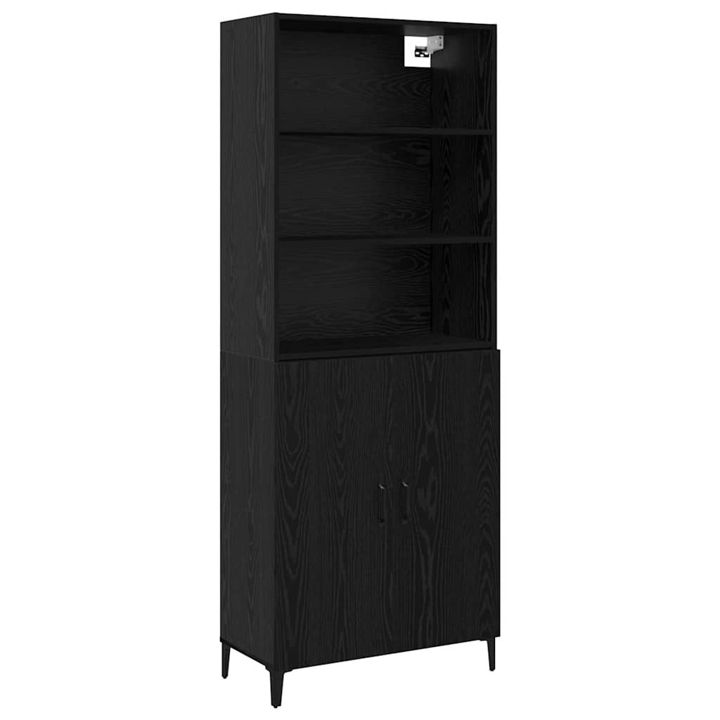 Magasfiú Fekete tölgy 69,5 x 32,5 x 180 cm Szerelt Fa