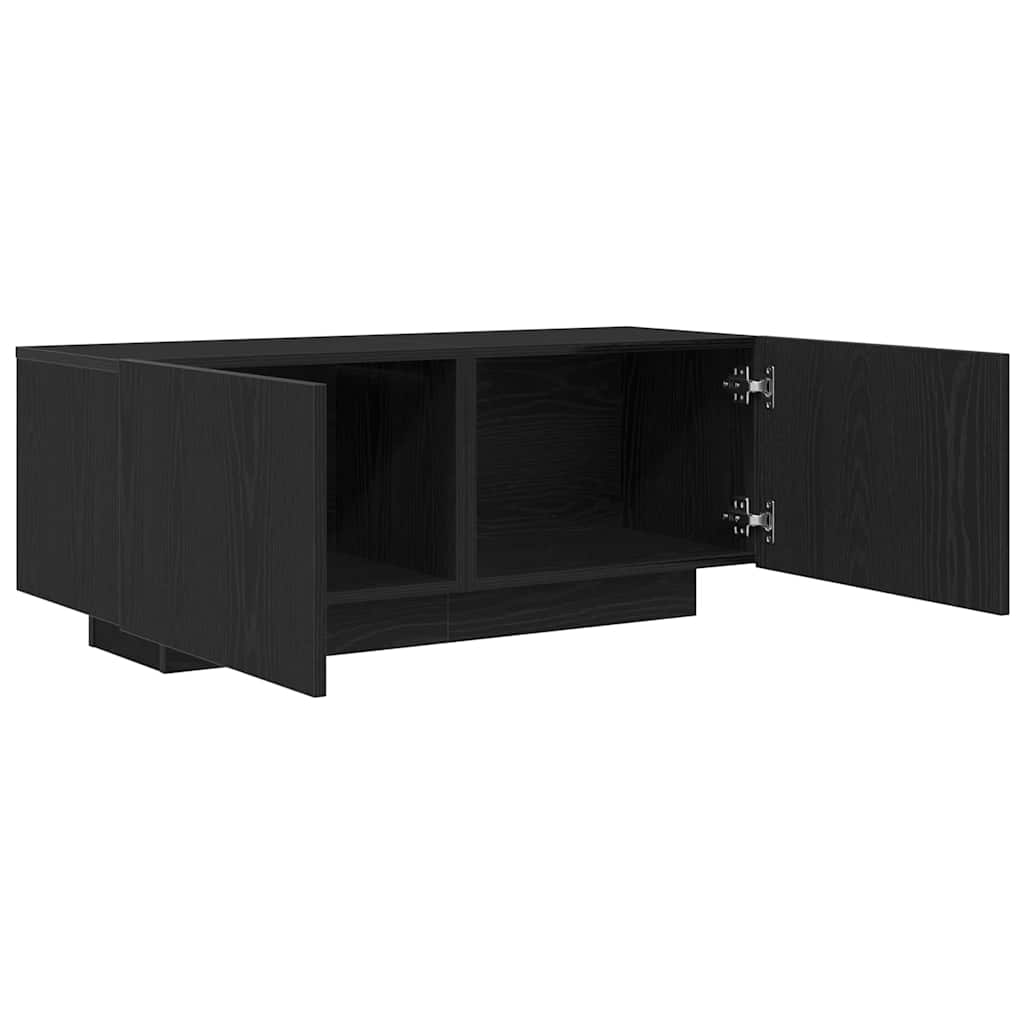 TV szekrény Fekete tölgy 100 x 35 x 40 cm Faanyag