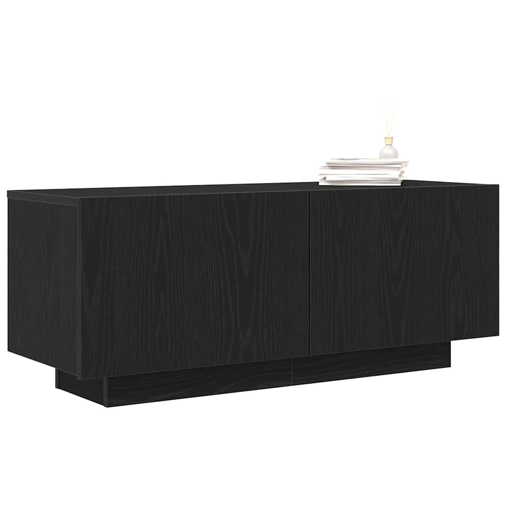 TV szekrény Fekete tölgy 100 x 35 x 40 cm Faanyag