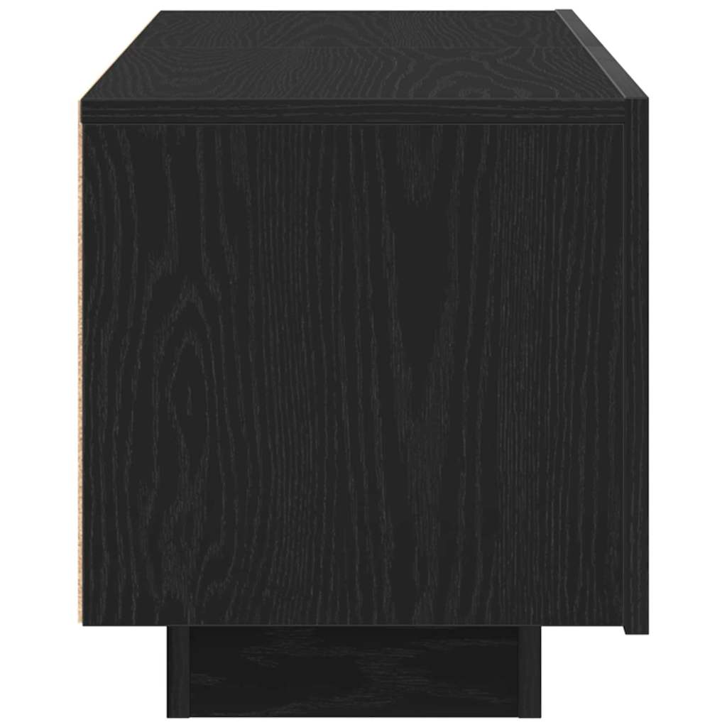 TV szekrény Fekete tölgy 100 x 35 x 40 cm Faanyag