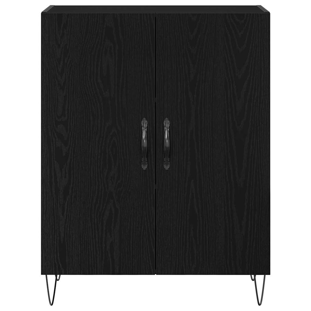 Magasfiú 2 db Fekete tölgy 69,5 x 34 x 180 cm