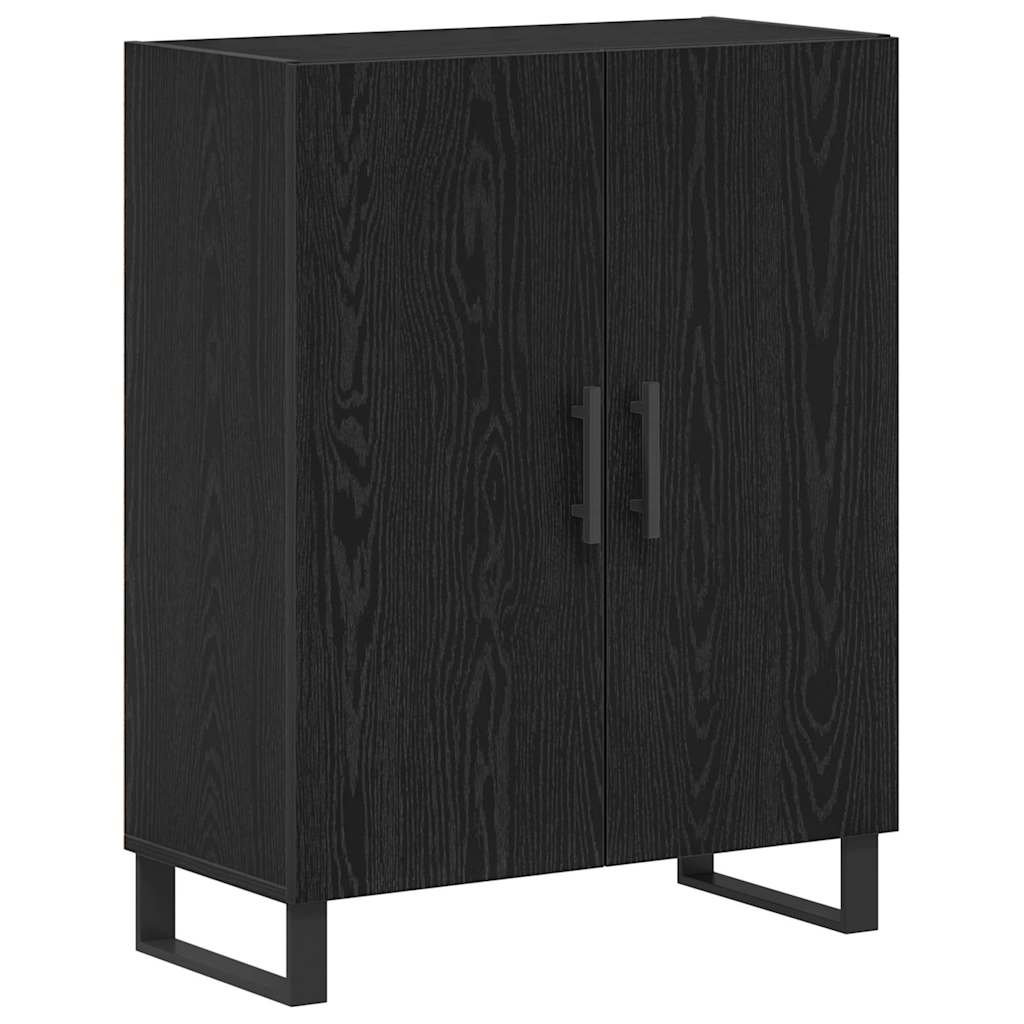 Magasfiú 2 db Fekete tölgy 69,5 x 34 x 180 cm