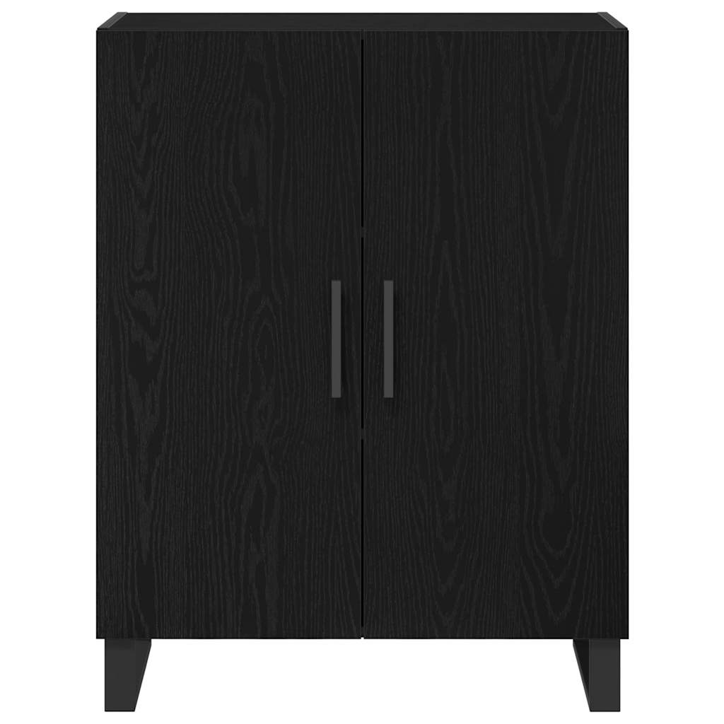 Magasfiú 2 db Fekete tölgy 69,5 x 34 x 180 cm