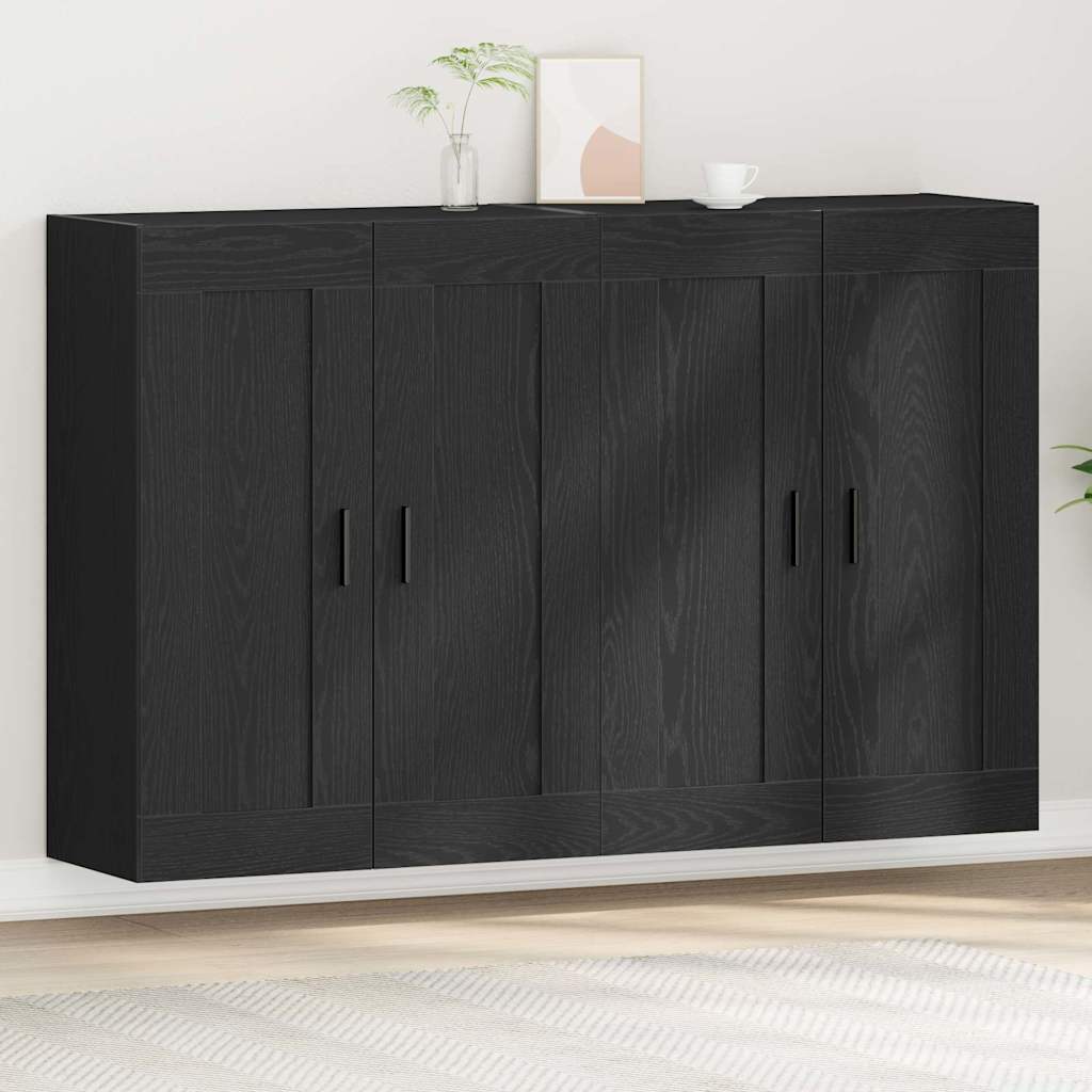 Fali szekrény 2 db Artisan tölgy 69,5 x 34 x 90 cm Szerelt Fa
