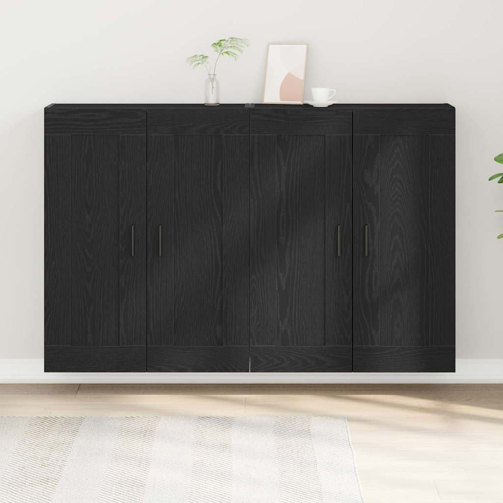 Fali szekrény 2 db Artisan tölgy 69,5 x 34 x 90 cm Szerelt Fa