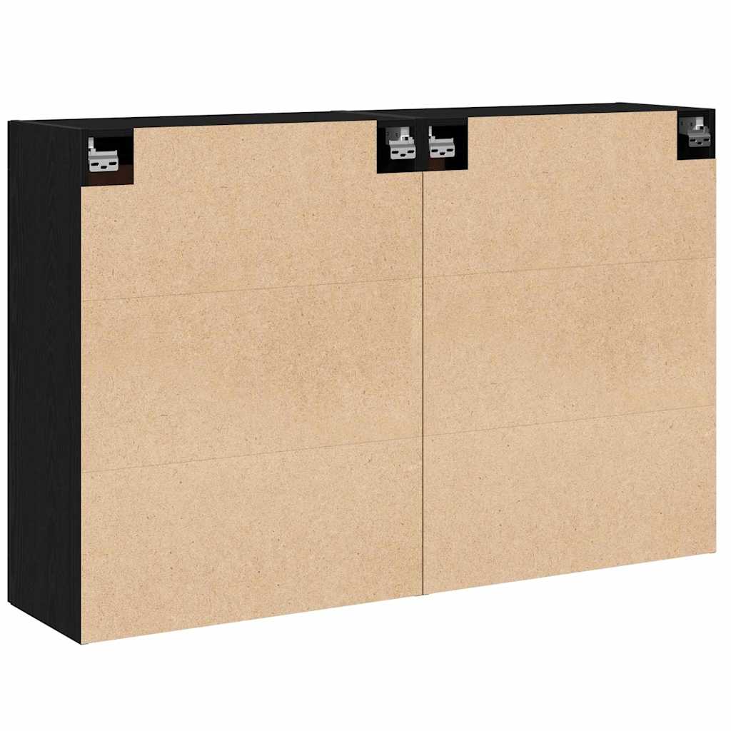 Fali szekrény 2 db Artisan tölgy 69,5 x 34 x 90 cm Szerelt Fa