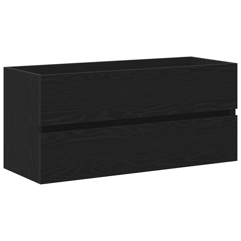 Fürdőszobai mosdószekrény Fekete tölgy 100 x 39 x 62 cm