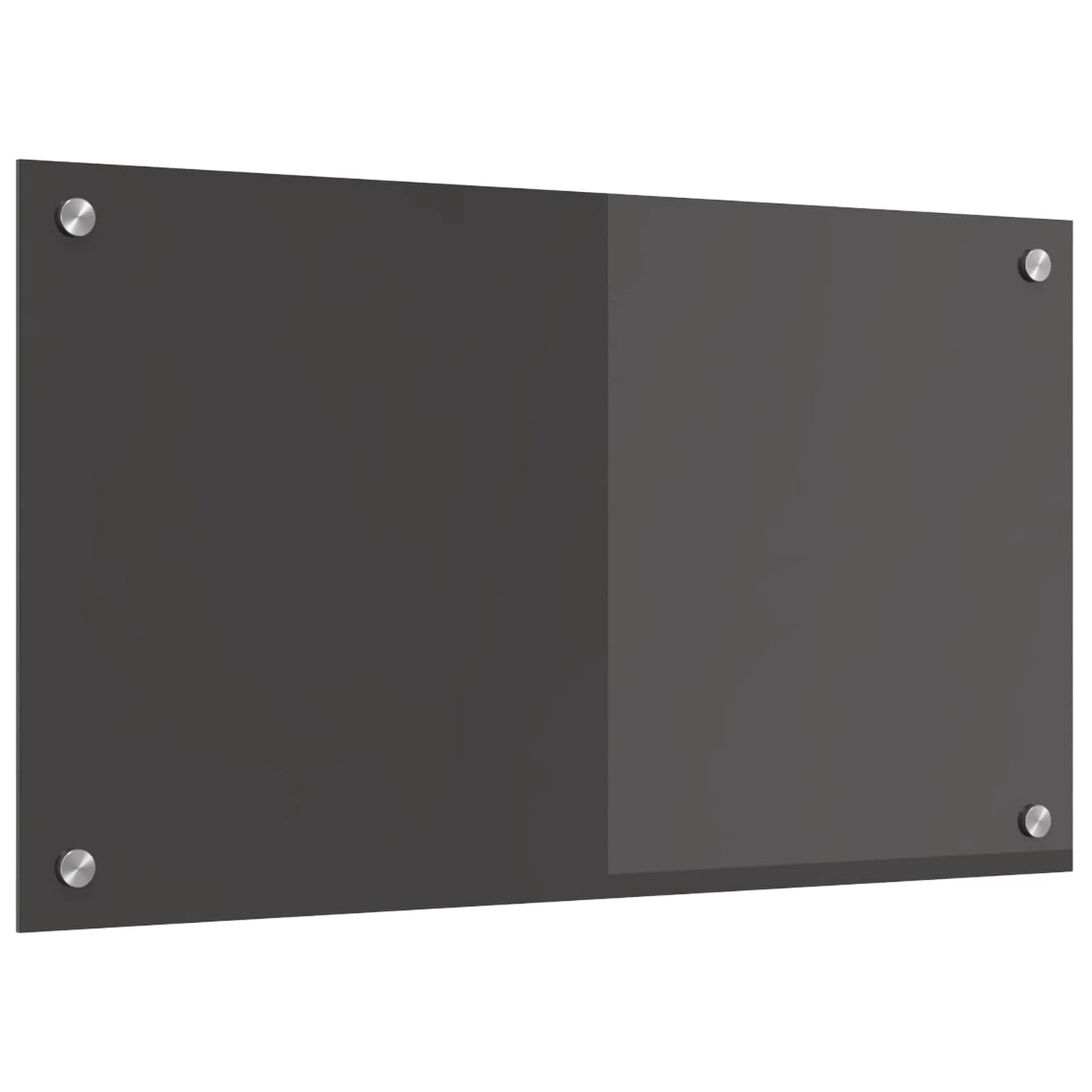 Konyhai hátfal Sötétszürke 70 x 40 cm edzett üveg