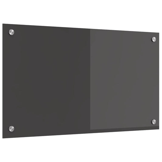 Konyhai hátfal Sötétszürke 70 x 40 cm edzett üveg