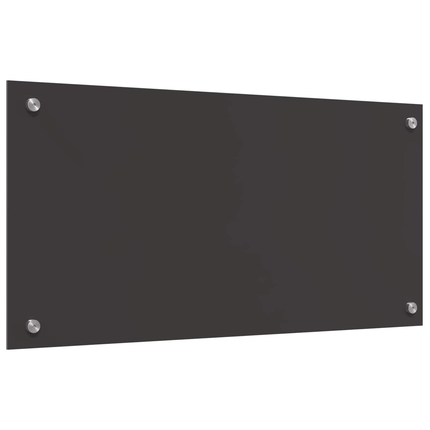 Konyhai hátfal Sötétszürke 80 x 40 cm edzett üveg