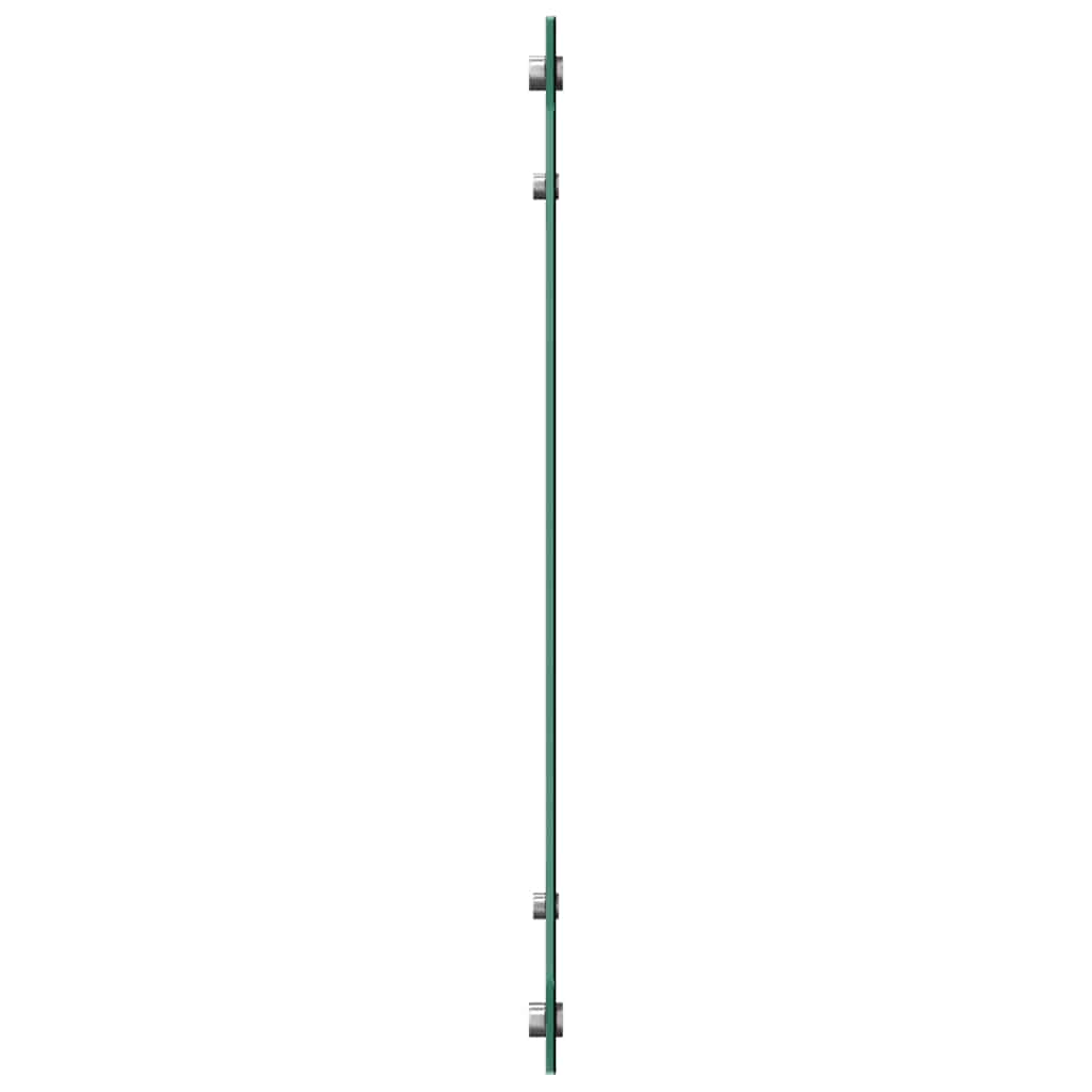 Konyhai hátfal Sötétszürke 80 x 60 cm edzett üveg