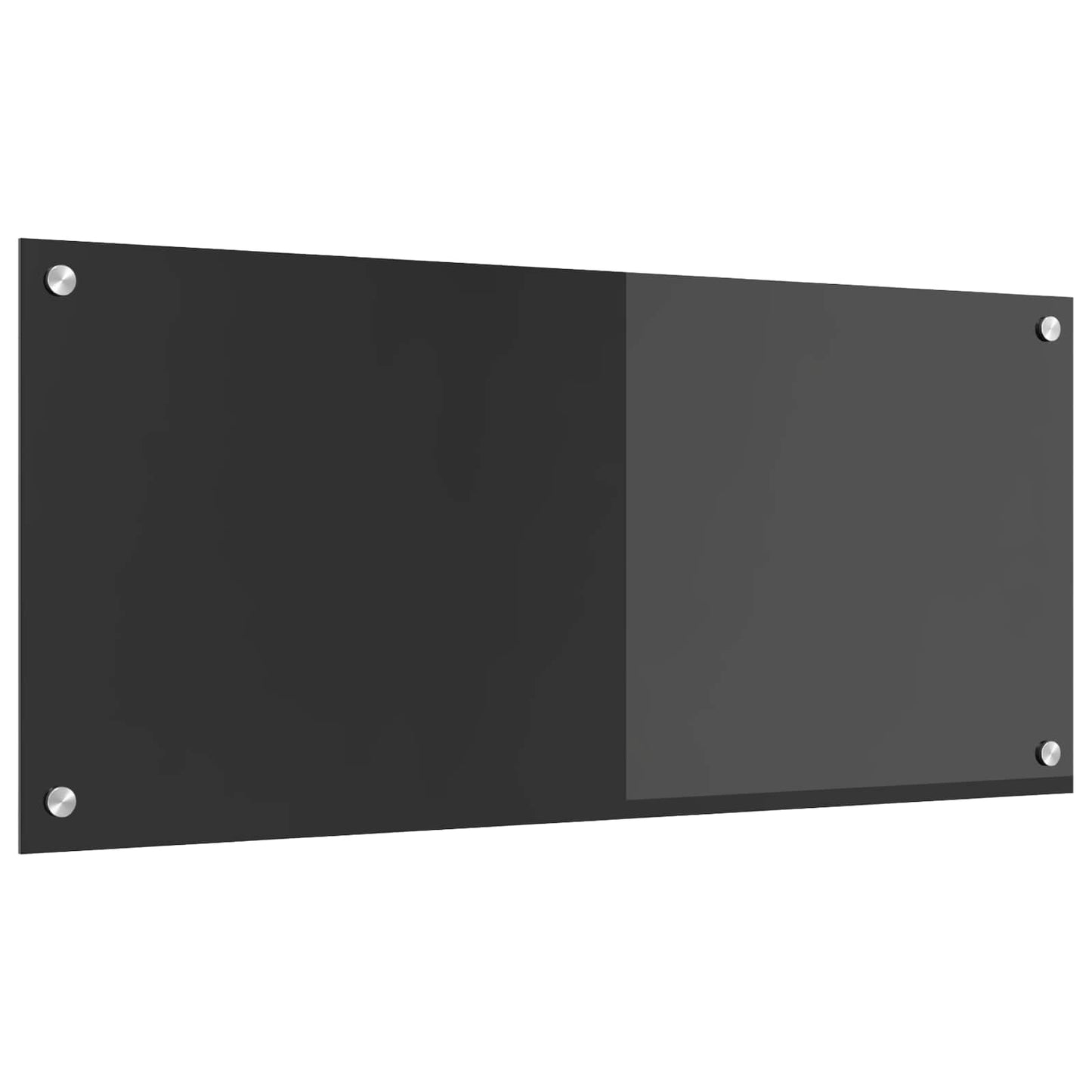 Konyhai hátfal Sötétszürke 90 x 40 cm edzett üveg