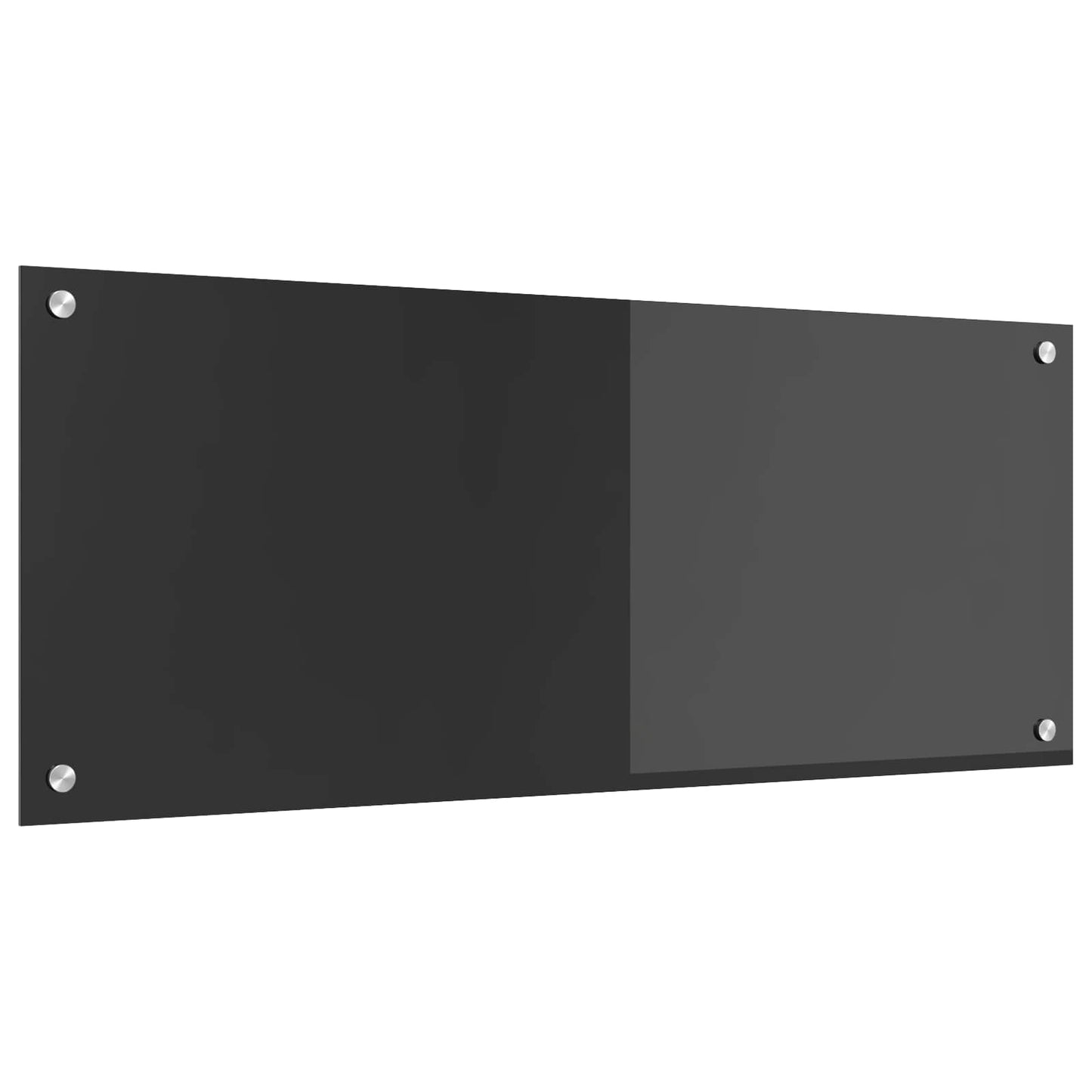 Konyhai hátfal Sötétszürke 100 x 40 cm edzett üveg