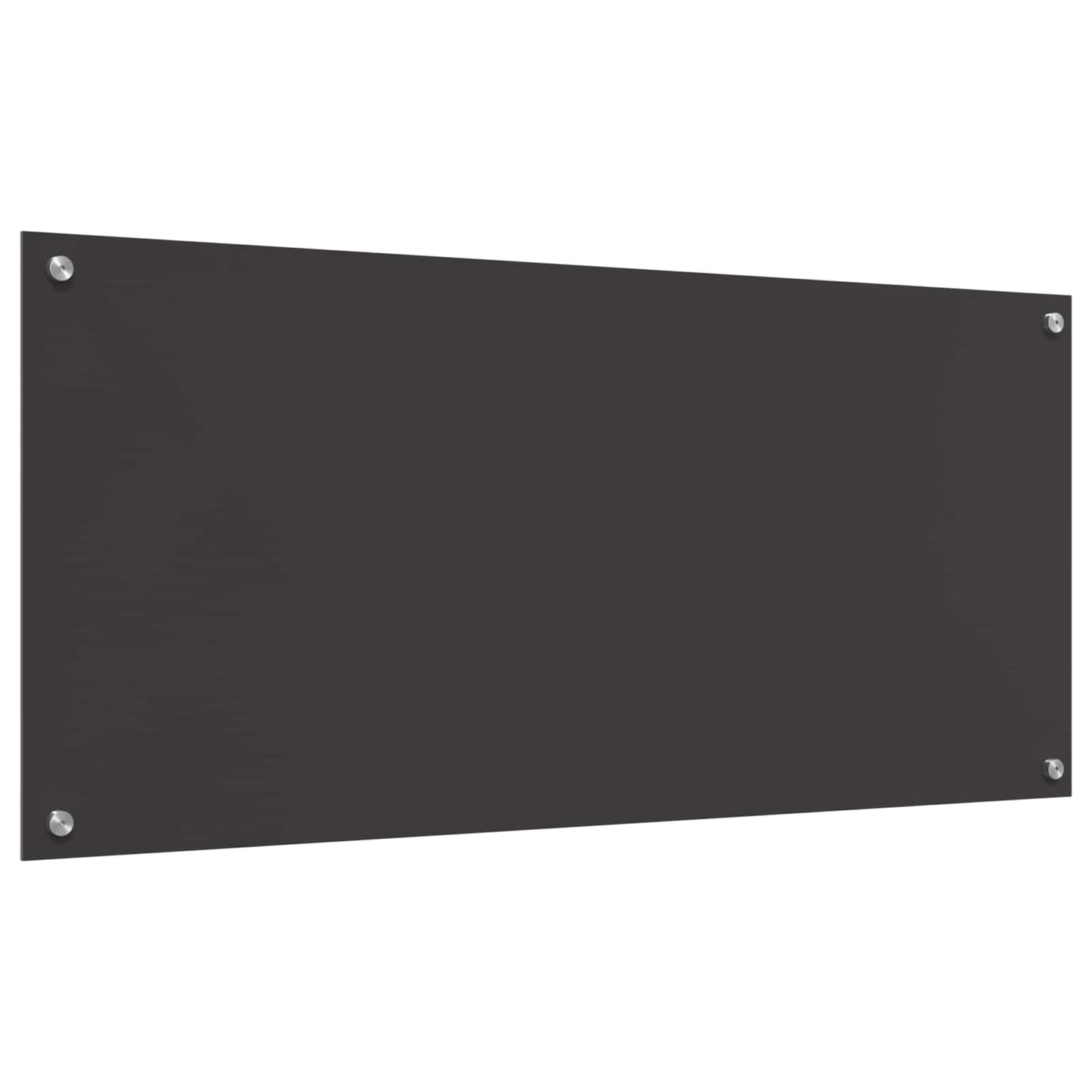 Konyhai hátfal Sötétszürke 110 x 50 cm edzett üveg