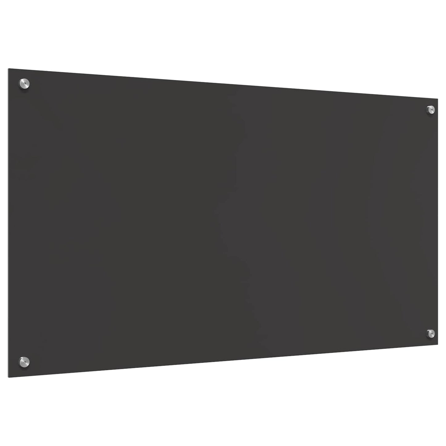 Konyhai hátfal Sötétszürke 110 x 60 cm edzett üveg