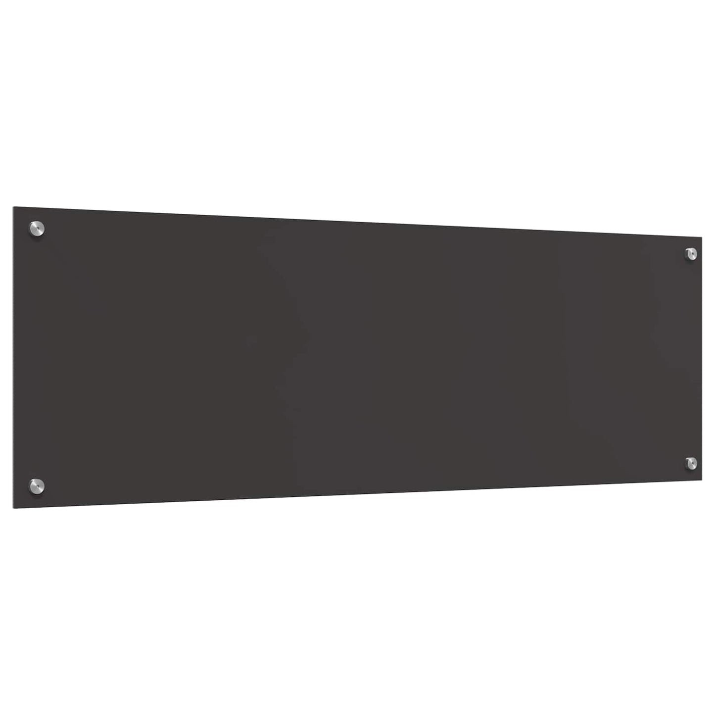 Konyhai hátfal Sötétszürke 120 x 40 cm edzett üveg