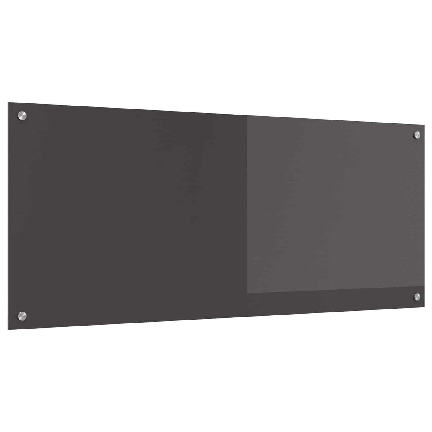 Konyhai hátfal Sötétszürke 120 x 50 cm edzett üveg