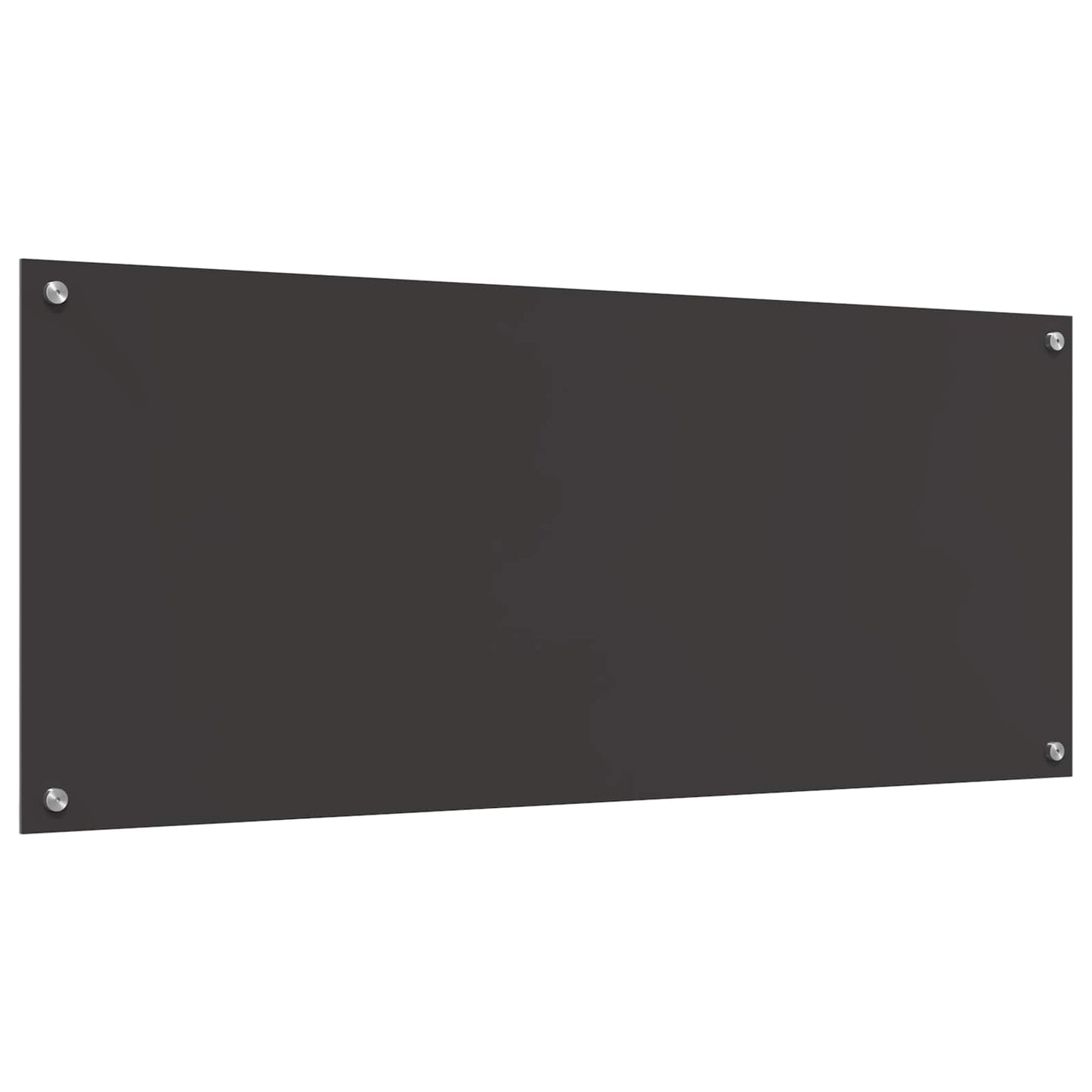 Konyhai hátfal Sötétszürke 120 x 50 cm edzett üveg