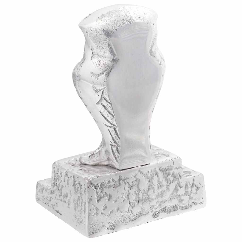 Könyvtámaszok 2 pcs Ezüst 12 x 9 x 19 cm Alumínium