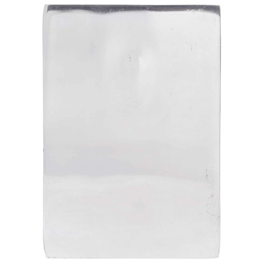 Könyvtámaszok 2 pcs Ezüst 11 x 14 x 17,5 cm Alumínium