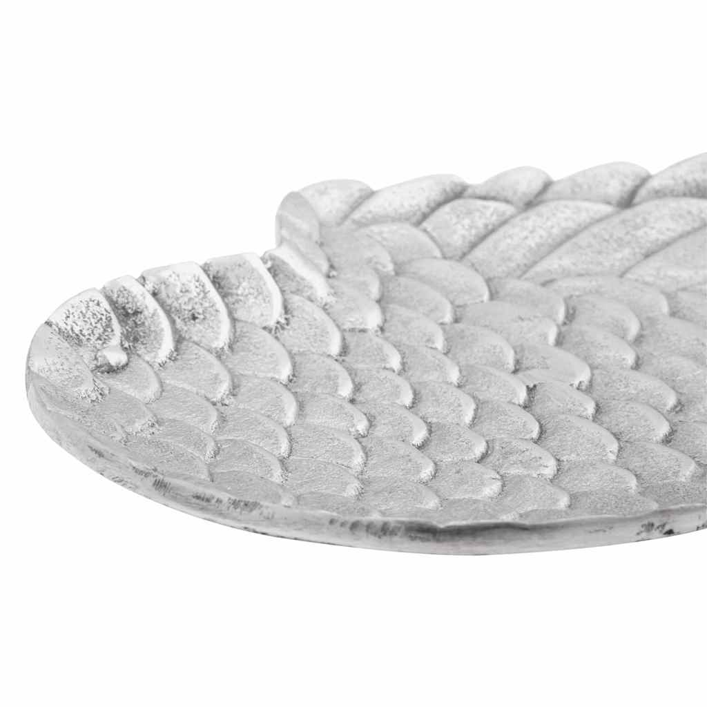 Gyümölcskosár 2 pcs Ezüst 40 x 18 x 2.5 cm Alumínium
