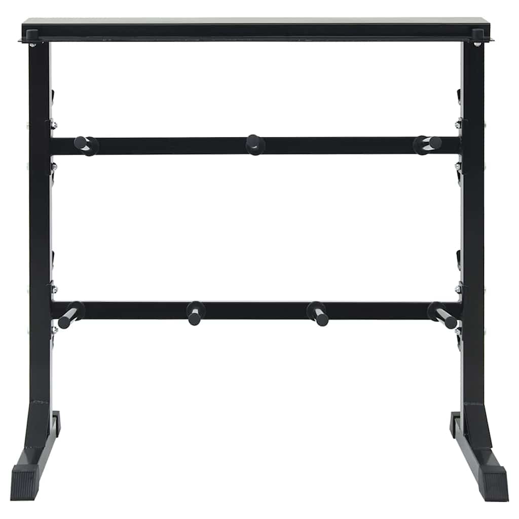 Súlyzó Állvány Fekete 99 x 45 x 95,5 cm Porszórt acél