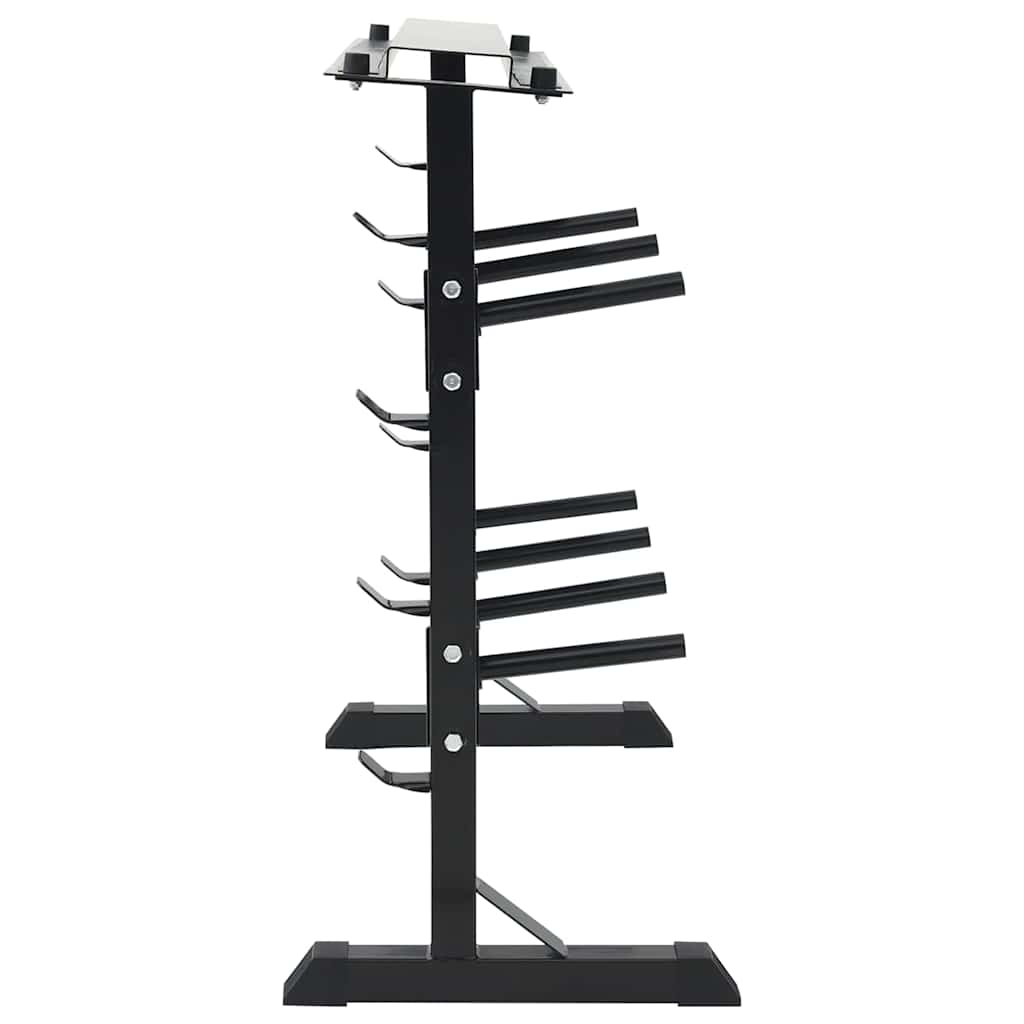 Súlyzó Állvány Fekete 99 x 45 x 95,5 cm Porszórt acél
