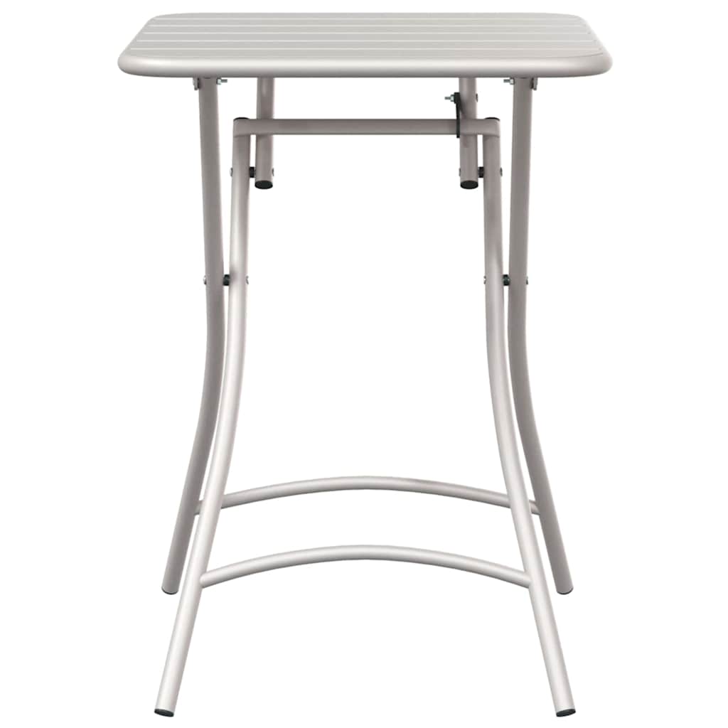 Bisztróasztal Bézs 55 x 55 x 72,5 cm Porfestett acél