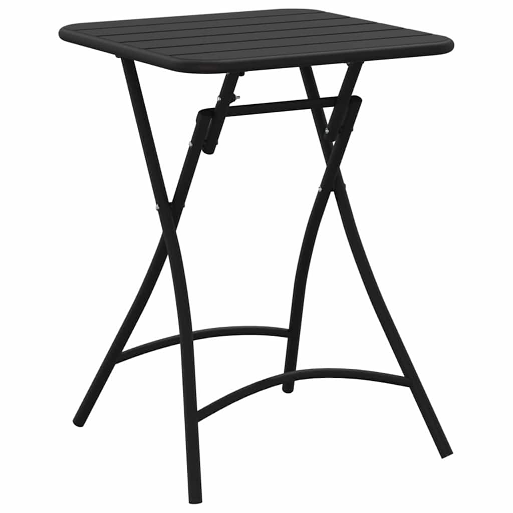 Bisztróasztal Antracit 55 x 55 x 72,5 cm Porfestett acél